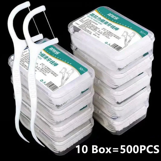 Portable Disposable Dental Floss Picks